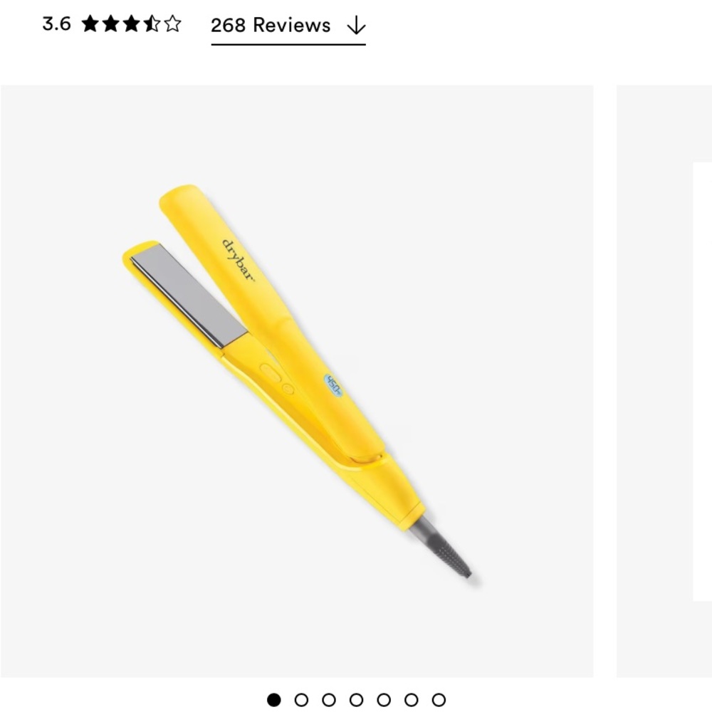 DRYBAR TRESS PRESS STRAIGHTENING IRON 1.5”